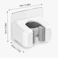 No-Drill Wall Mount Mop & Broom Holder Hook – Strong Adhesive