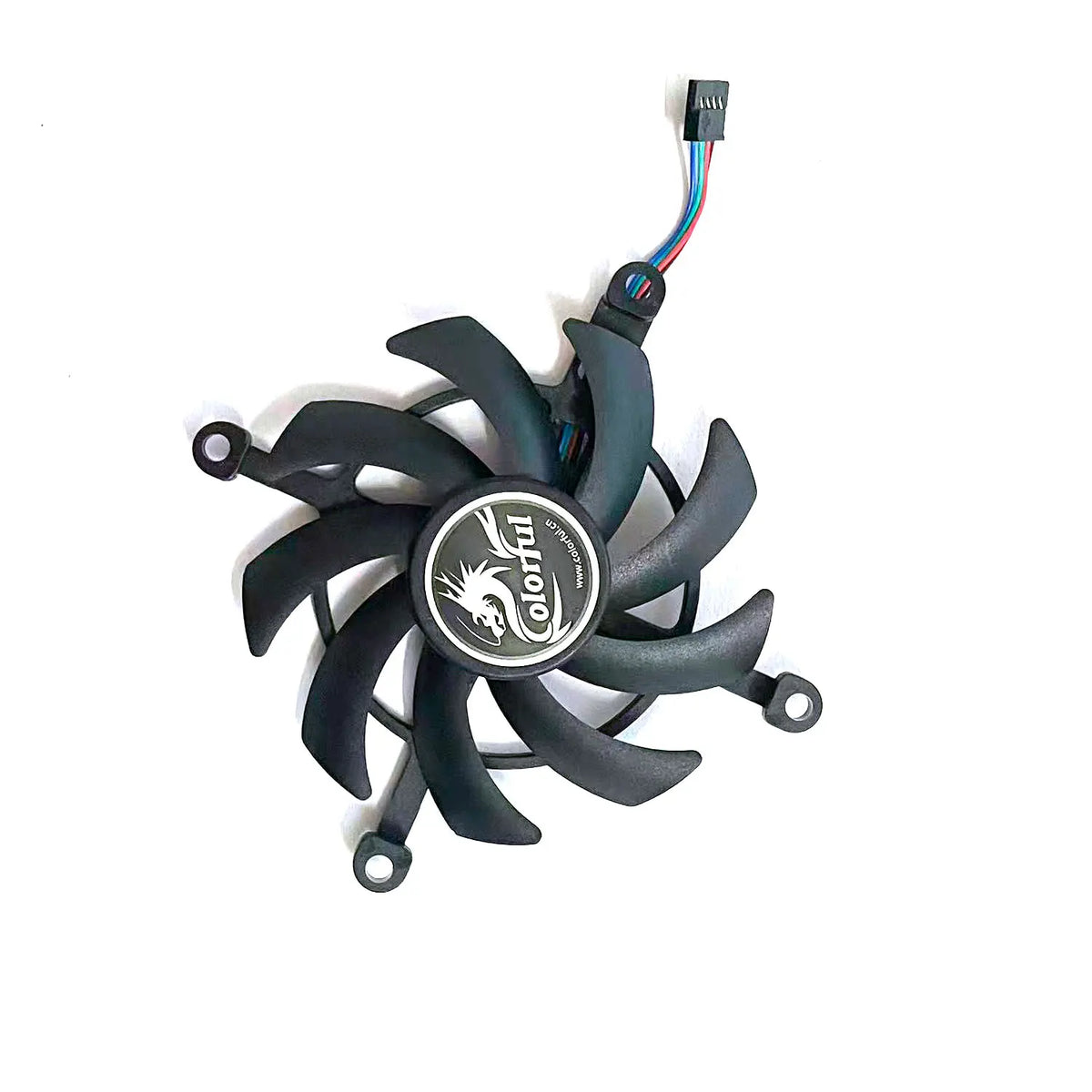 RTX 3060 Dual Replacement GPU Cooling Fan – 9-Inch 4PIN
