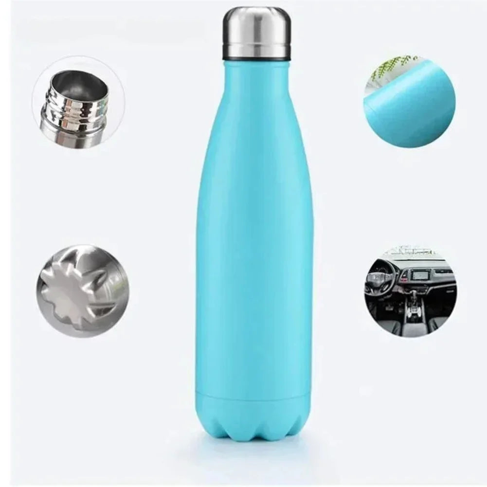 Double Wall Stainless Steel Insulated Vacuum Flask Thermos