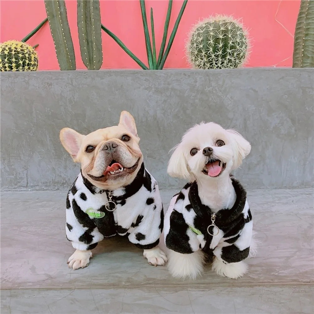 Fleece Dog Winter Coat – Windproof Warm Jacket for Small Dogs