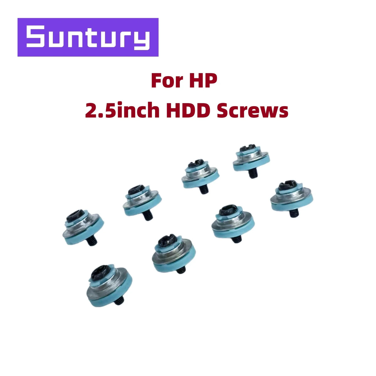 8-Pack 2.5" HDD Mounting Screws for HP EliteDesk ProDesk G1 G2