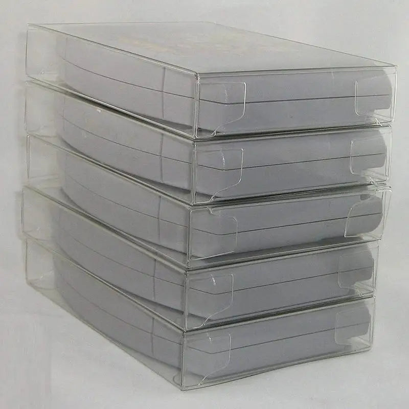5-Pack N64 Cartridge Clear PET Protective Cases – Dust & Moisture