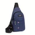 Men's Canvas Crossbody Chest Sling Bag – Travel & Sport