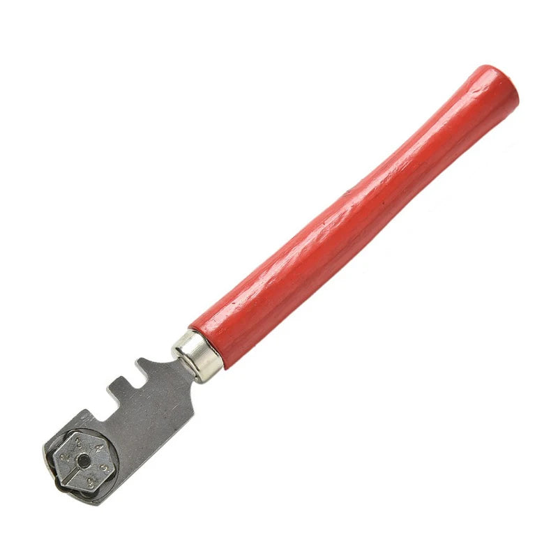 6-Wheel Glass Cutter – German Style Tungsten Carbide Tool