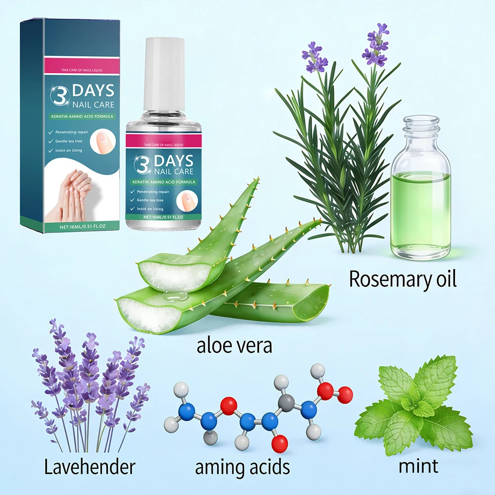 Eelhoe Keratin Amino Acid Nail Care Oil – Strengthen Nails