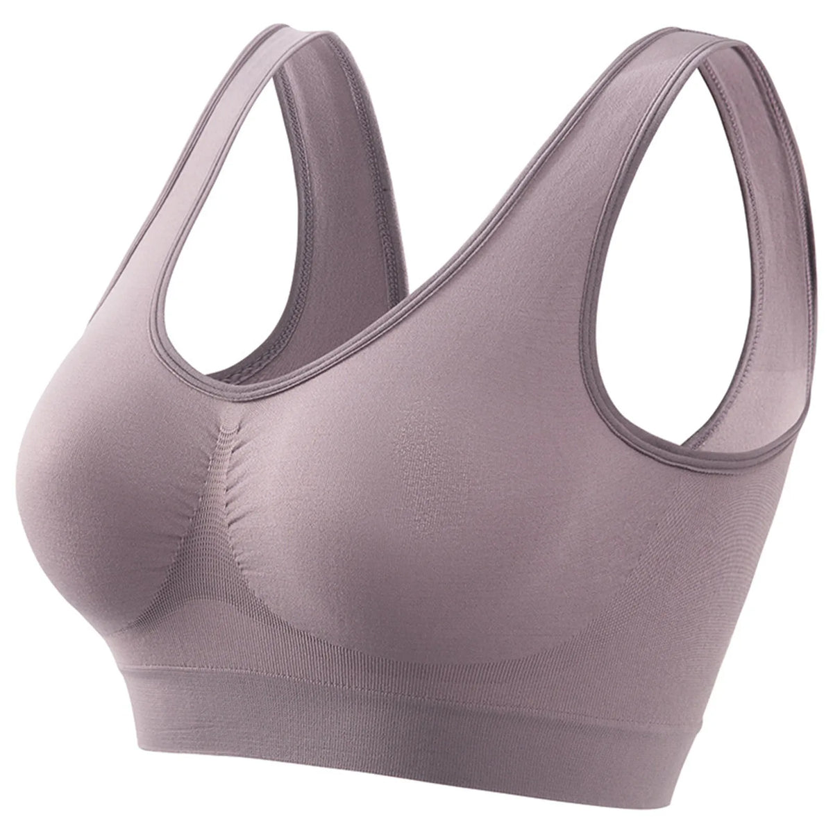 Women's Seamless Wireless Bra Sports Crop Top S–5XL