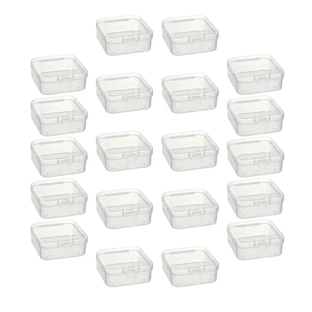 Mini Transparent Plastic Storage Box – Jewelry, Beads & Small Items