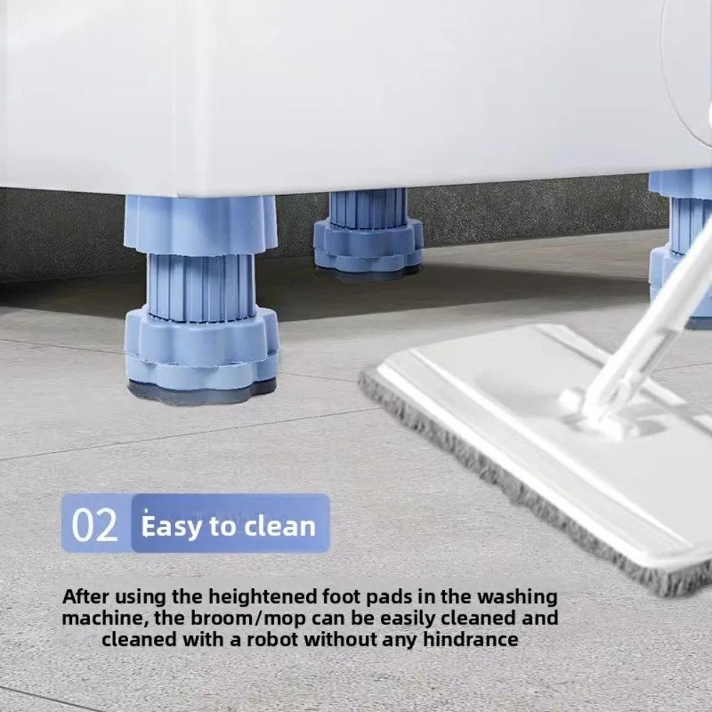 Adjustable Anti-Vibration Washing Machine Pads – 4-Pack