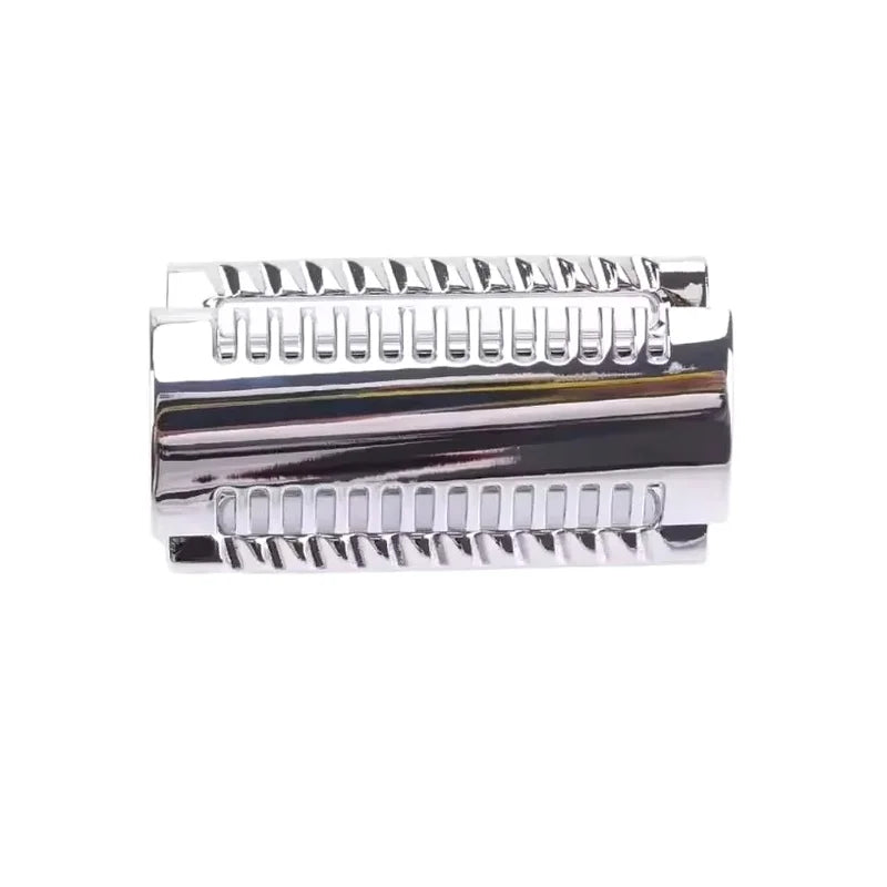 YAQI Chrome Double-Edged Slant Safety Razor Head for Men