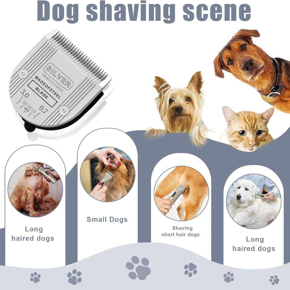 5-in-1 Replacement Blade for Wahl Animal Clippers – Adjustable