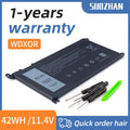 SUOZHAN WDXOR Battery for Dell Inspiron 15 7560 5567 5568 7460