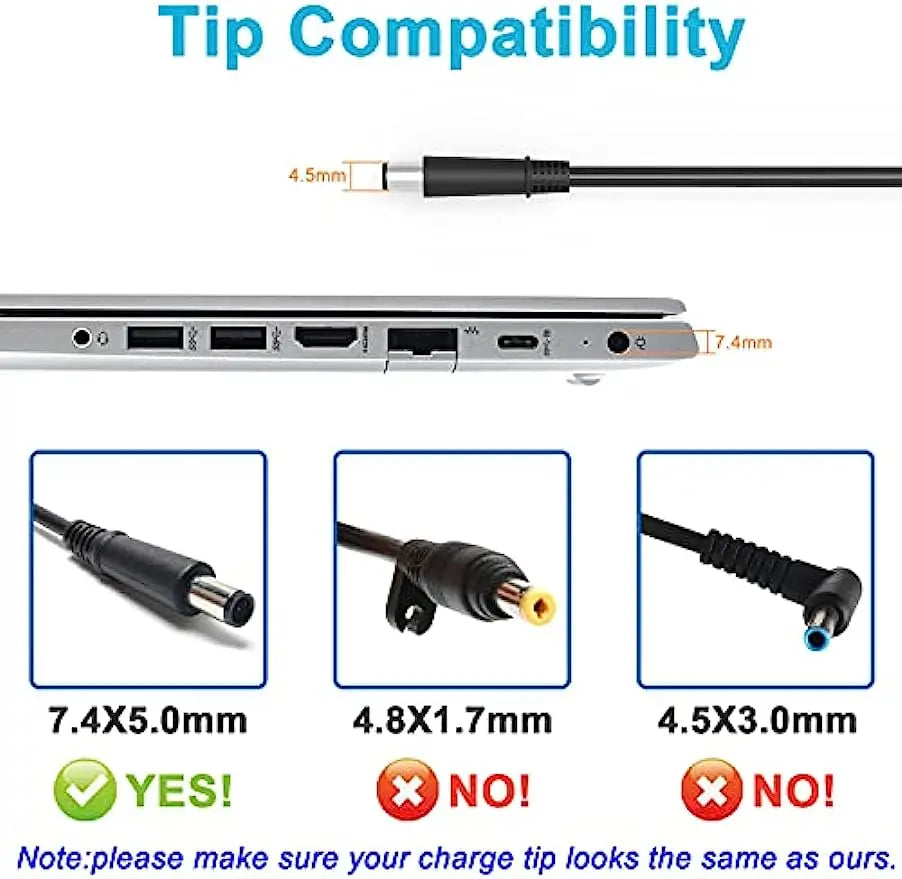 18.5V 3.5A AC Adapter Charger for HP Compaq Presario CQ Series
