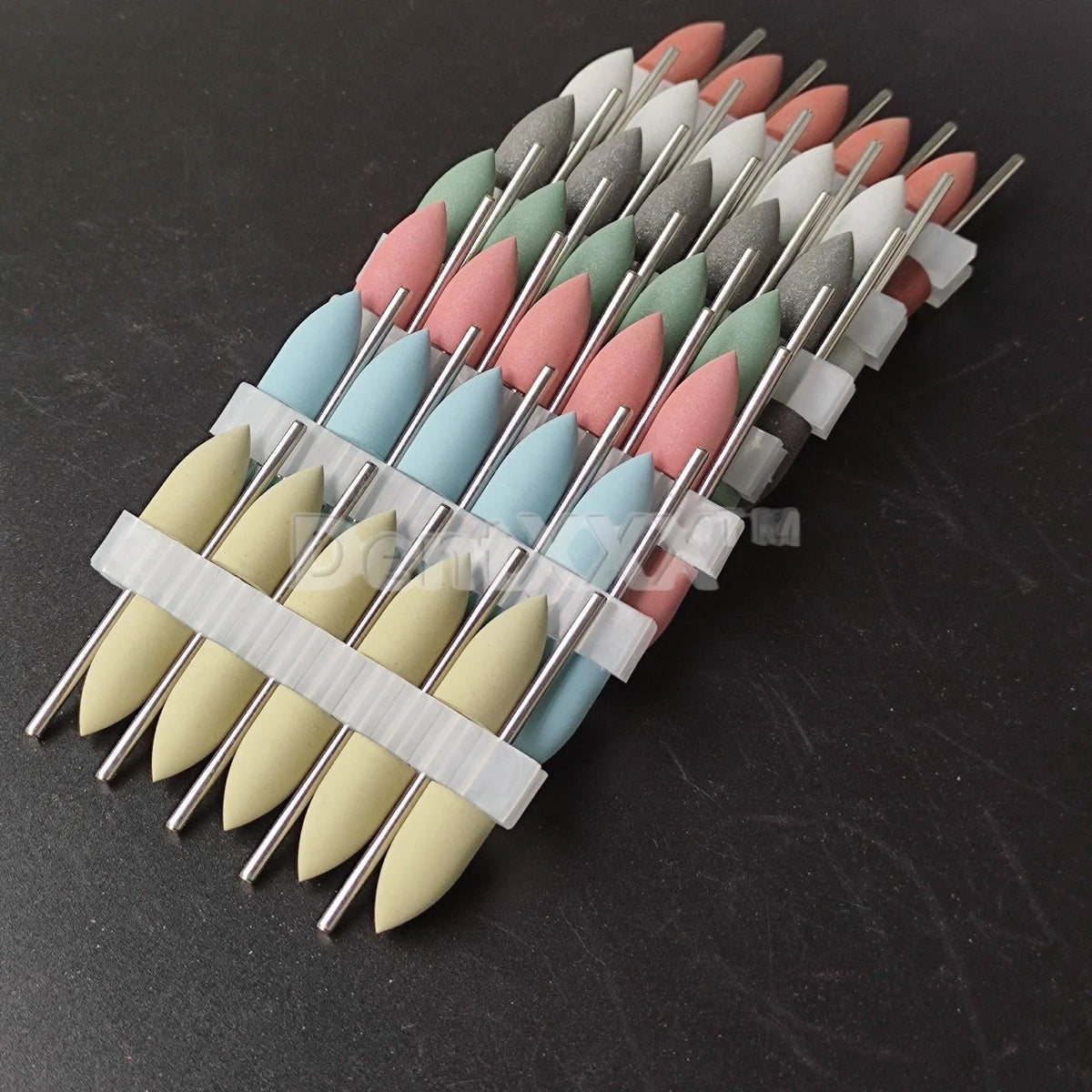 Silicone Nail Grinding Bits Big Cone 7 Grits – 10/50/100 Pcs