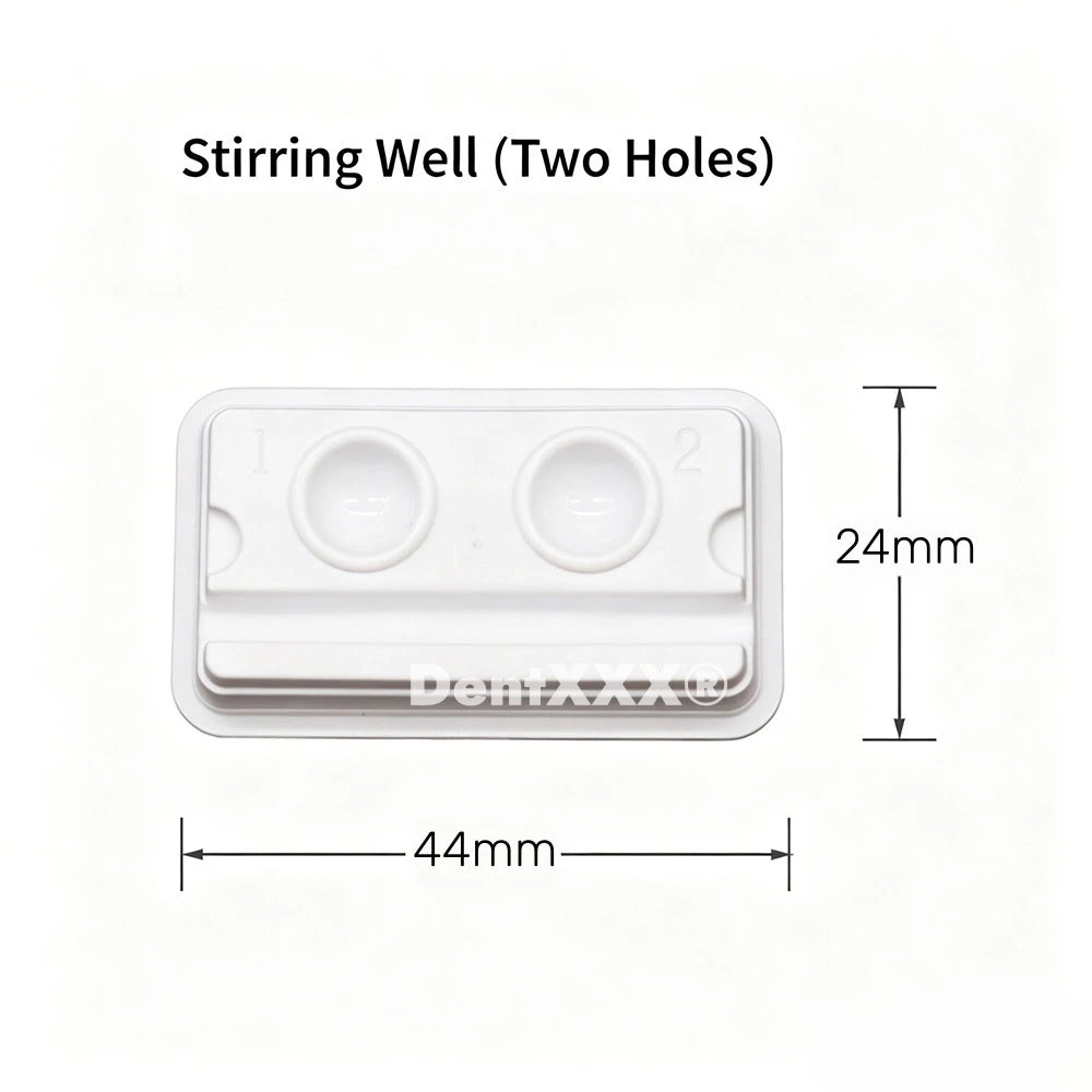 Disposable 2-Slot Mixing Well Trays – 20/60/200 Pack