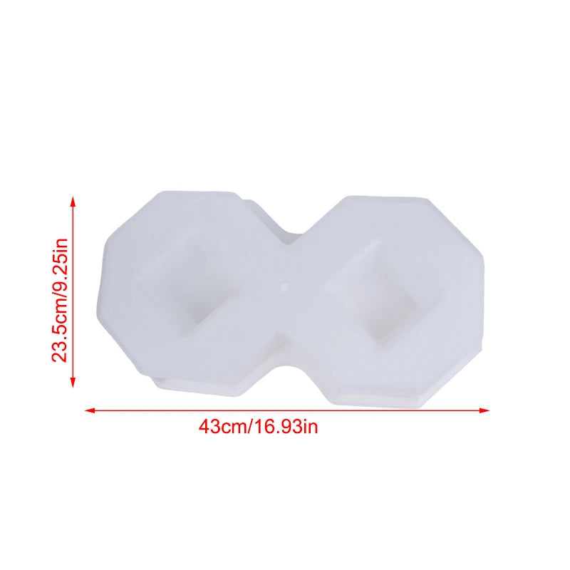 DIY Garden Path Maker Mold – Concrete Stepping Stone Mould