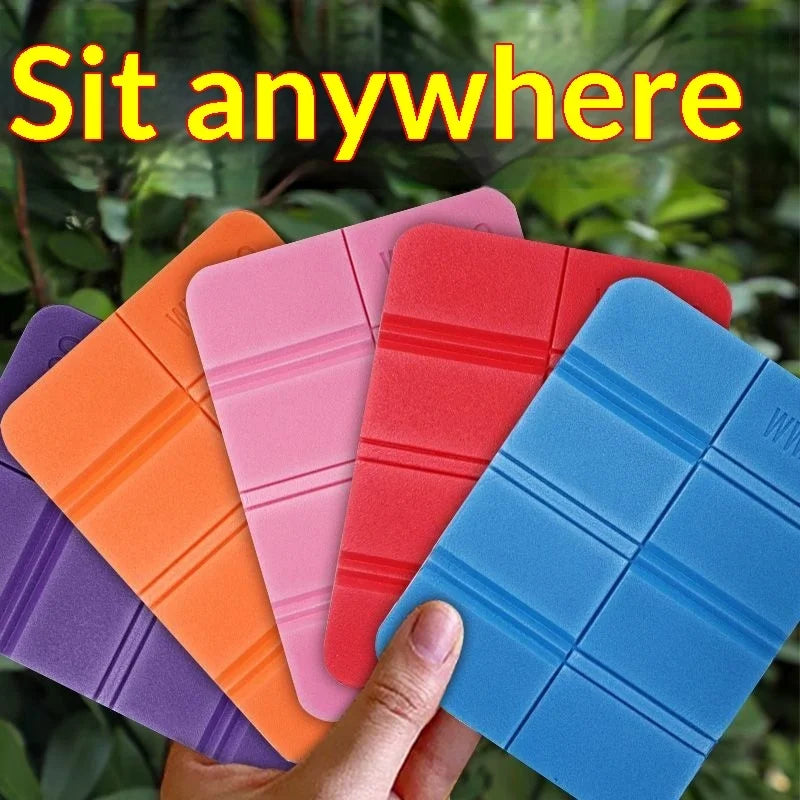 Foldable XPE Foam Seat Cushion – Camping, Hiking & Picnic Pad