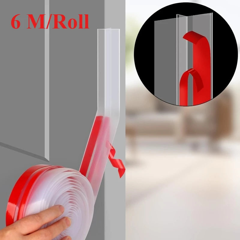 Silicone T-Shape Windproof Sealing Strip – Doors & Glass