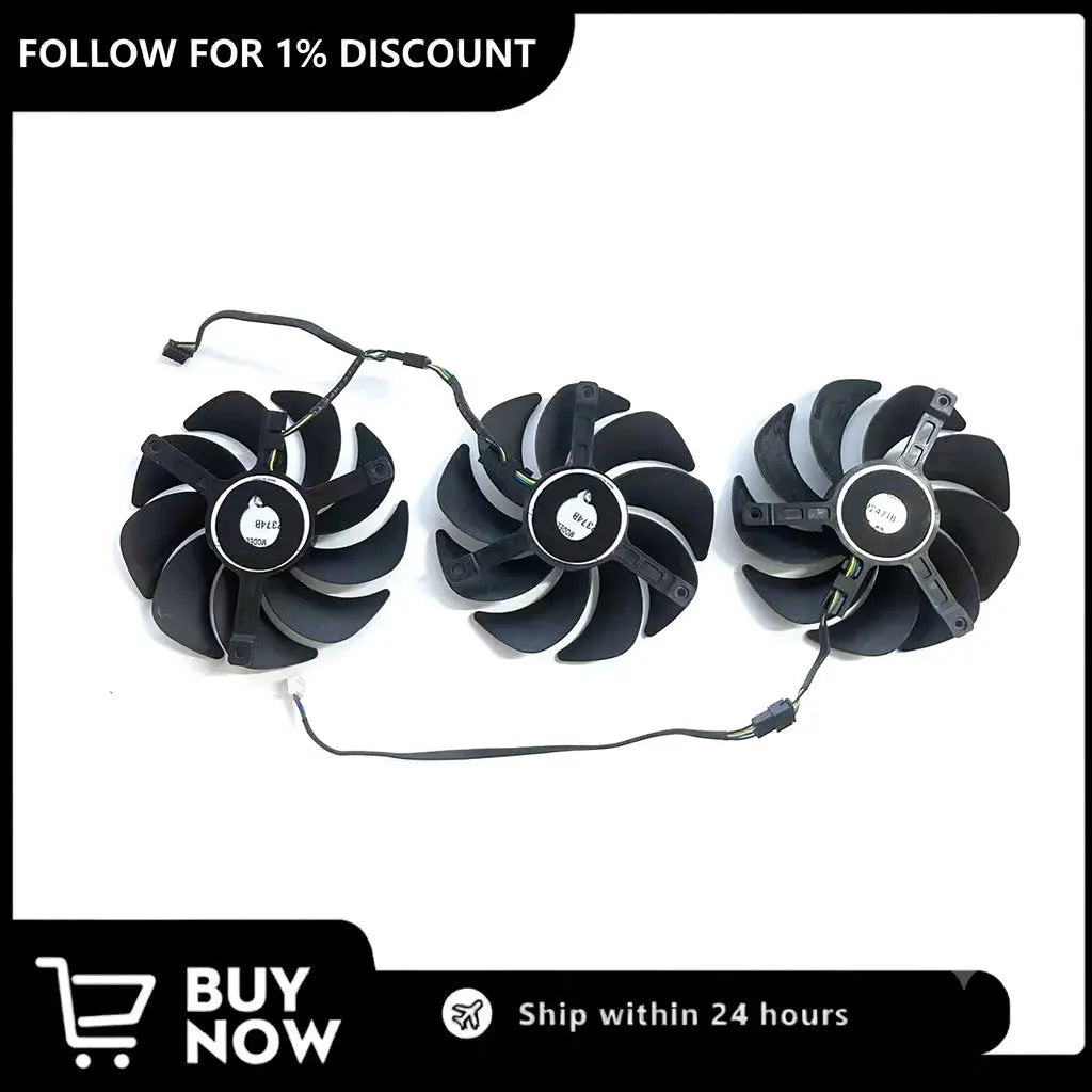 Zotac RTX 4090 AMP Extreme AIRO GPU Fan 105MM 4PIN GAH3B2H