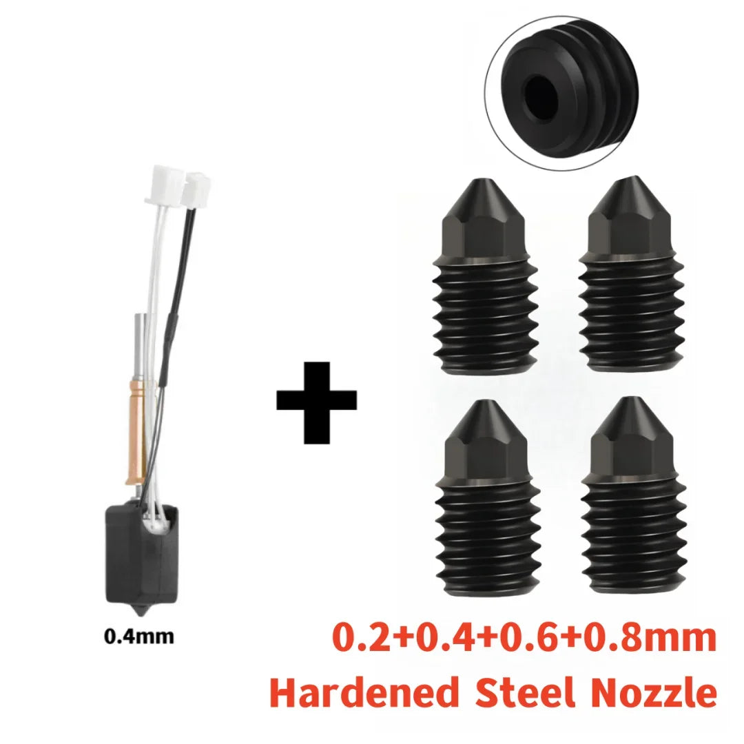 Upgraded Hotend Kit Anycubic Kobra 3 – Bi-Metal 24V 60W