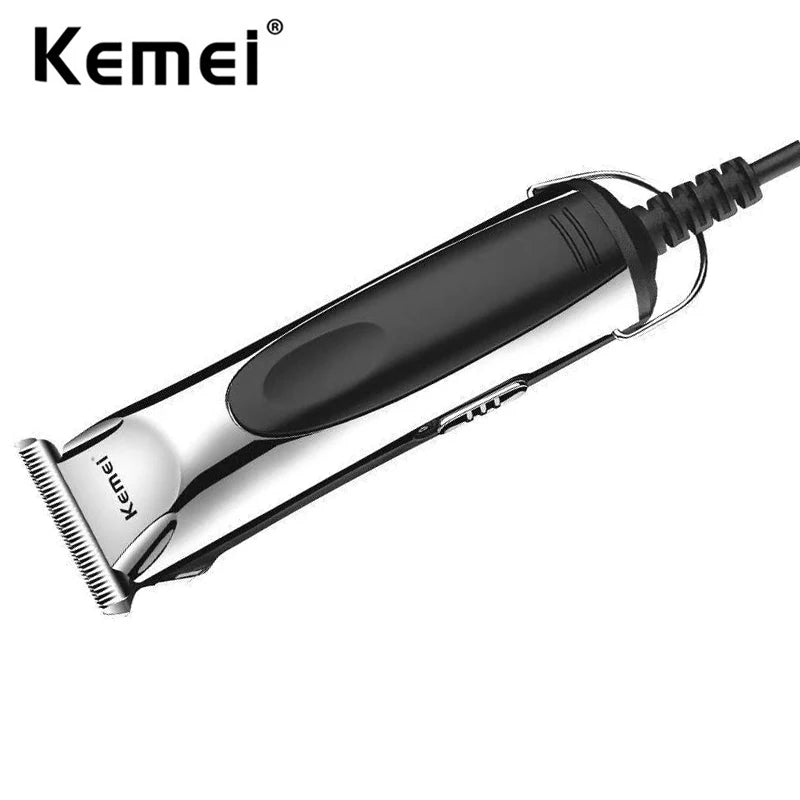 Kemei KM-850 Corded Hair Clipper & Trimmer – Home Haircut Kit