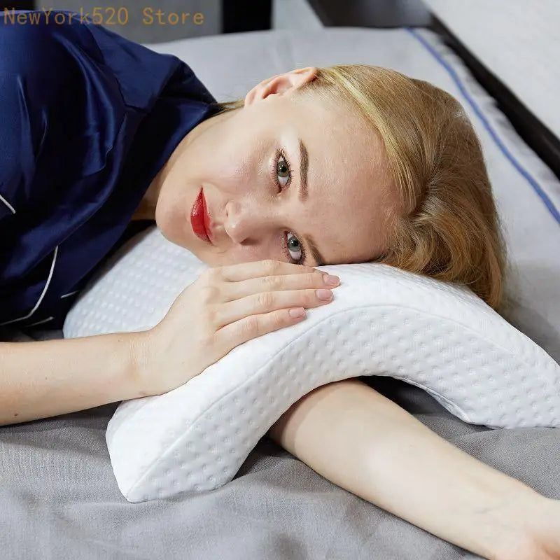 Memory Foam Cuddle Pillow – Ergonomic Neck & Cervical Support