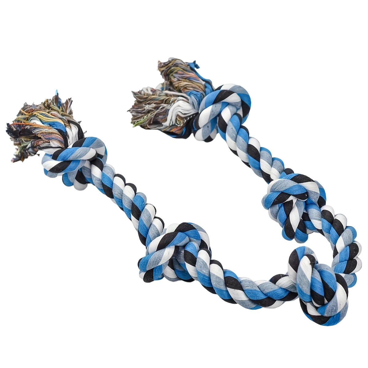 Heavy-Duty Dog Cotton Rope Chew Toy – Teeth Cleaning Play