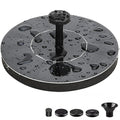 1W Solar Floating Fountain Pump – 6 Nozzles, Garden Pond