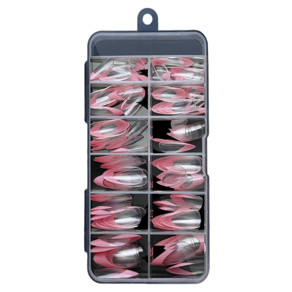 120pcs French Press-On Nails Square Soft Gel Fake Nails Set