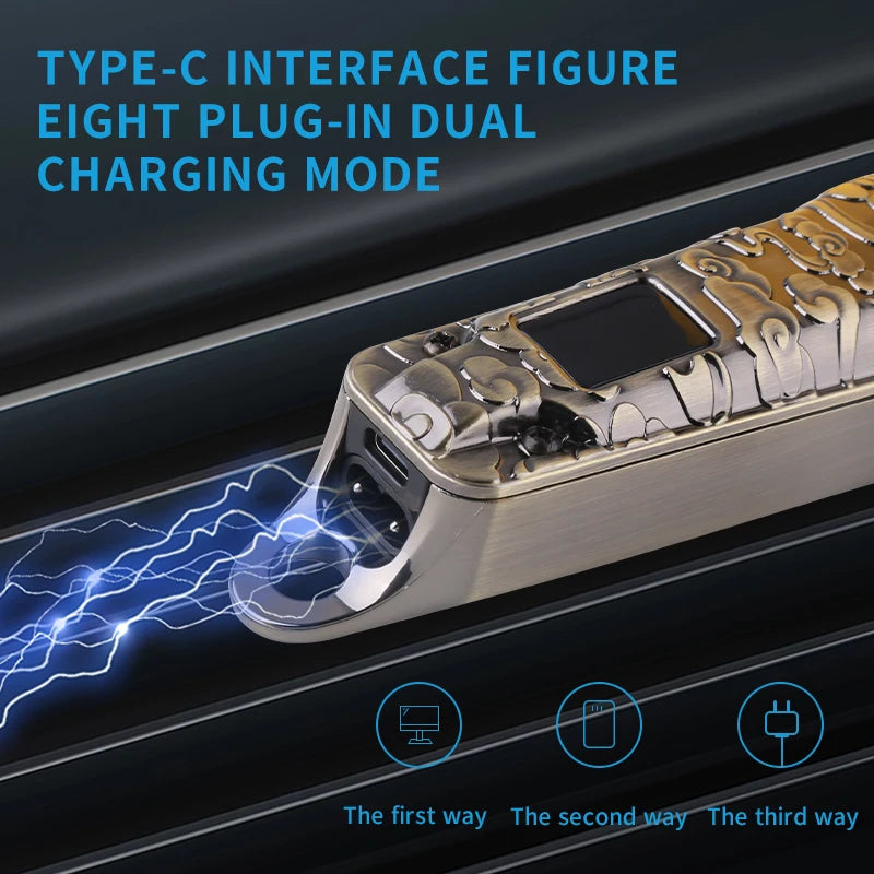 Kemei KM-2129 Cordless Hair Clipper with 4 Limit Combs