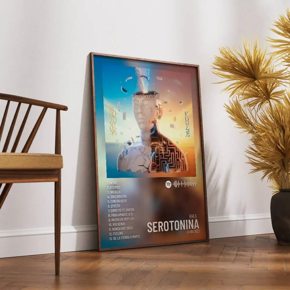 KHEA Self-Adhesive Waterproof Art Poster – Bar & Home Wall Décor