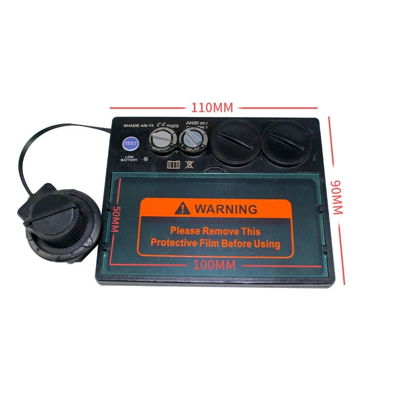 Solar Auto Darkening Welding Helmet Replacement Filter Lens