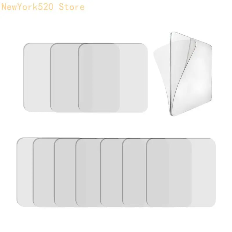 Washable Removable Sticky Gel Pads – Traceless Wall Tape 10-Pack