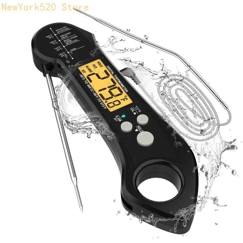 Digital Dual Probe Cooking Thermometer – Fast & Accurate