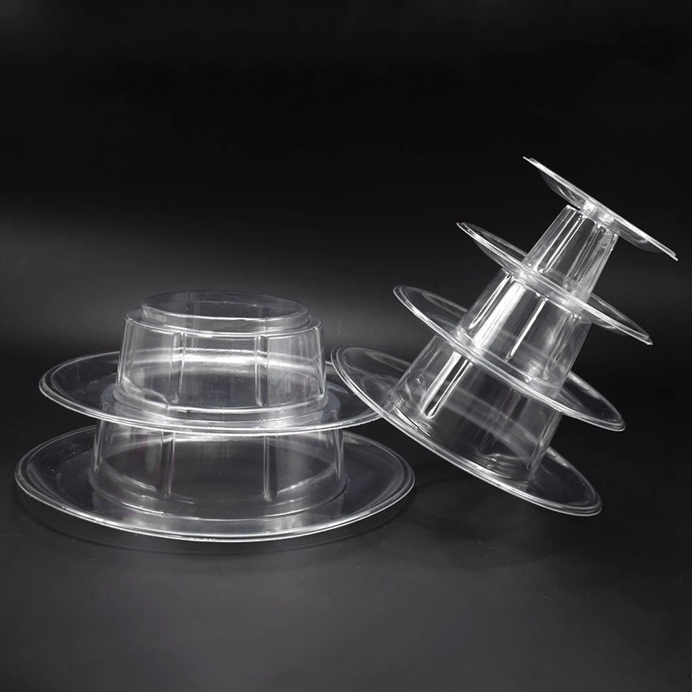 4-Layer Macaron Tower Stand – Cupcake & Cake Display