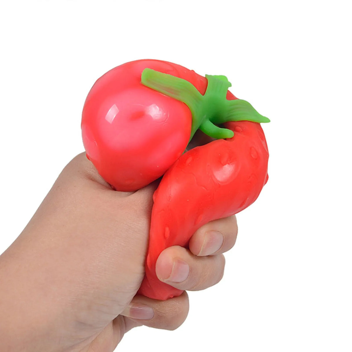 Strawberry Squishy Slow Rising Fidget Toy – Sensory Squeeze Fun