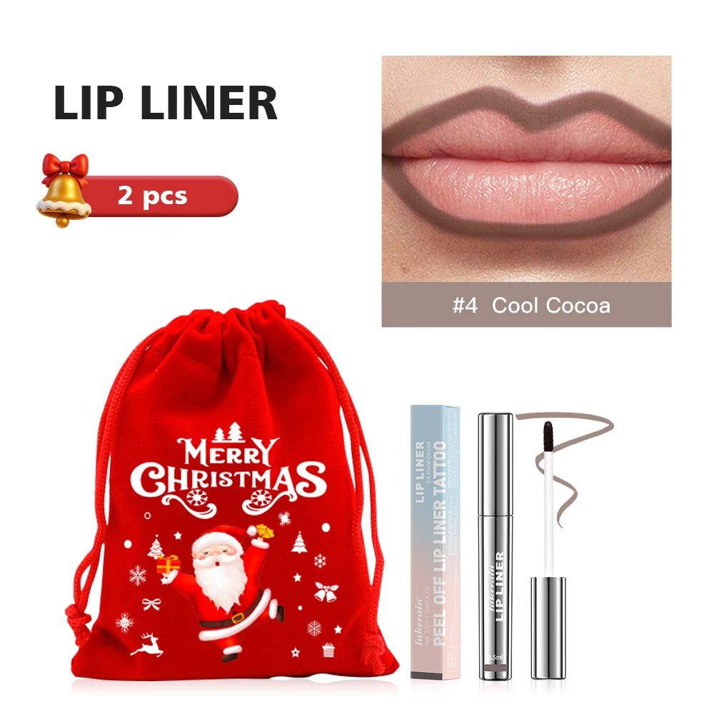 Peel-Off Lip Tint Liner – Waterproof Matte Long-Lasting Color