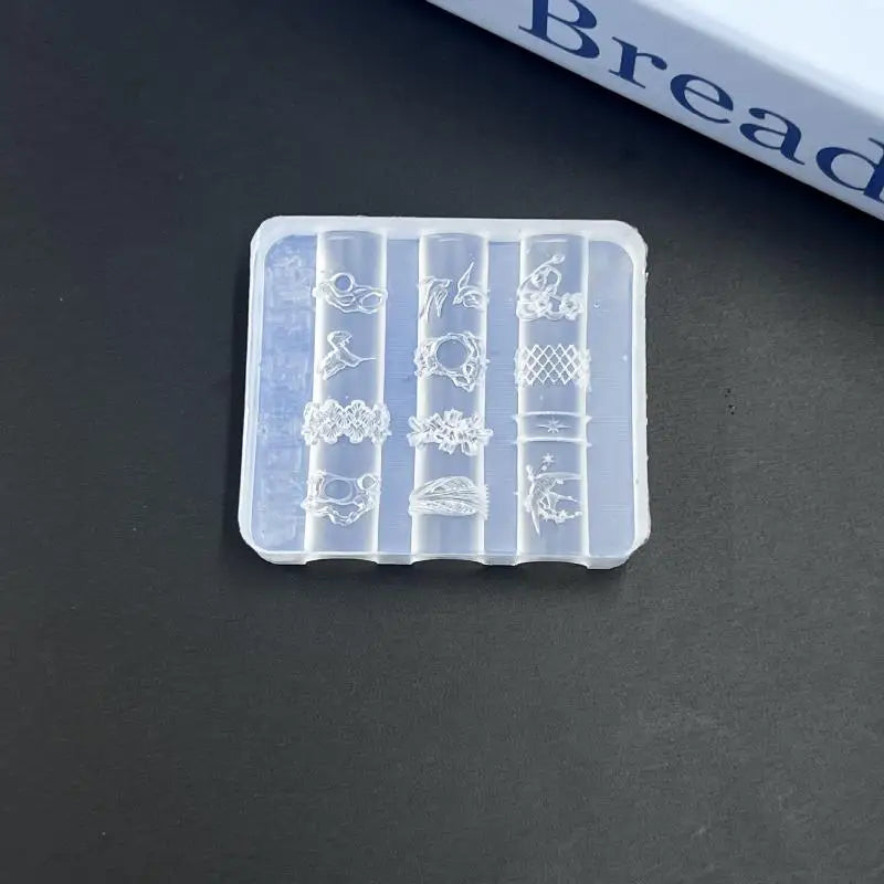 3D Silicone Nail Art Molds – Bowknot Flowers & Butterflies