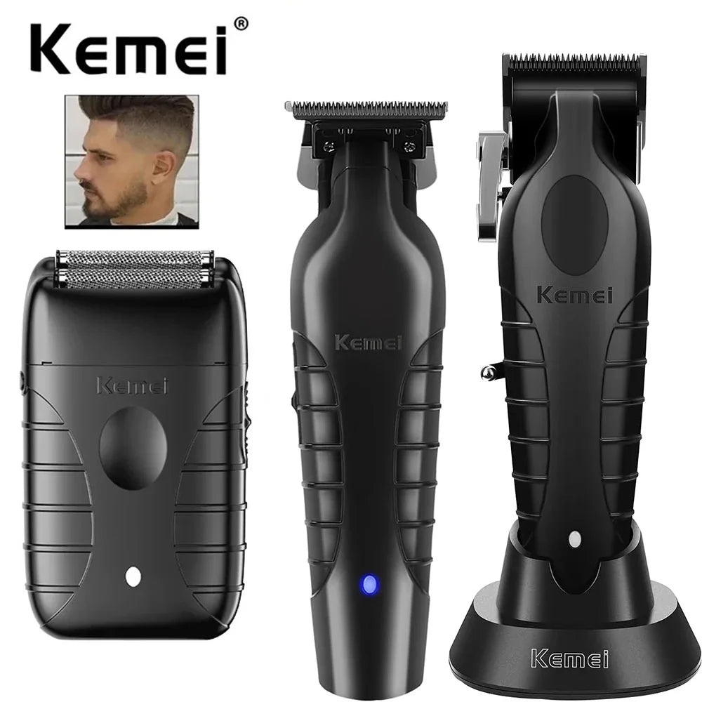Kemei KM-2299 2296 T95 Cordless Hair Clipper Trimmer Shaver