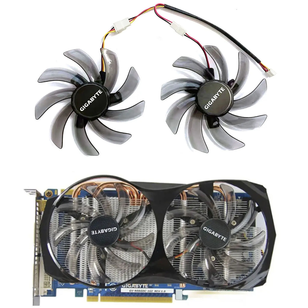 GPU Replacement Fan PLD10010S12H for Gigabyte GTX 650 660Ti