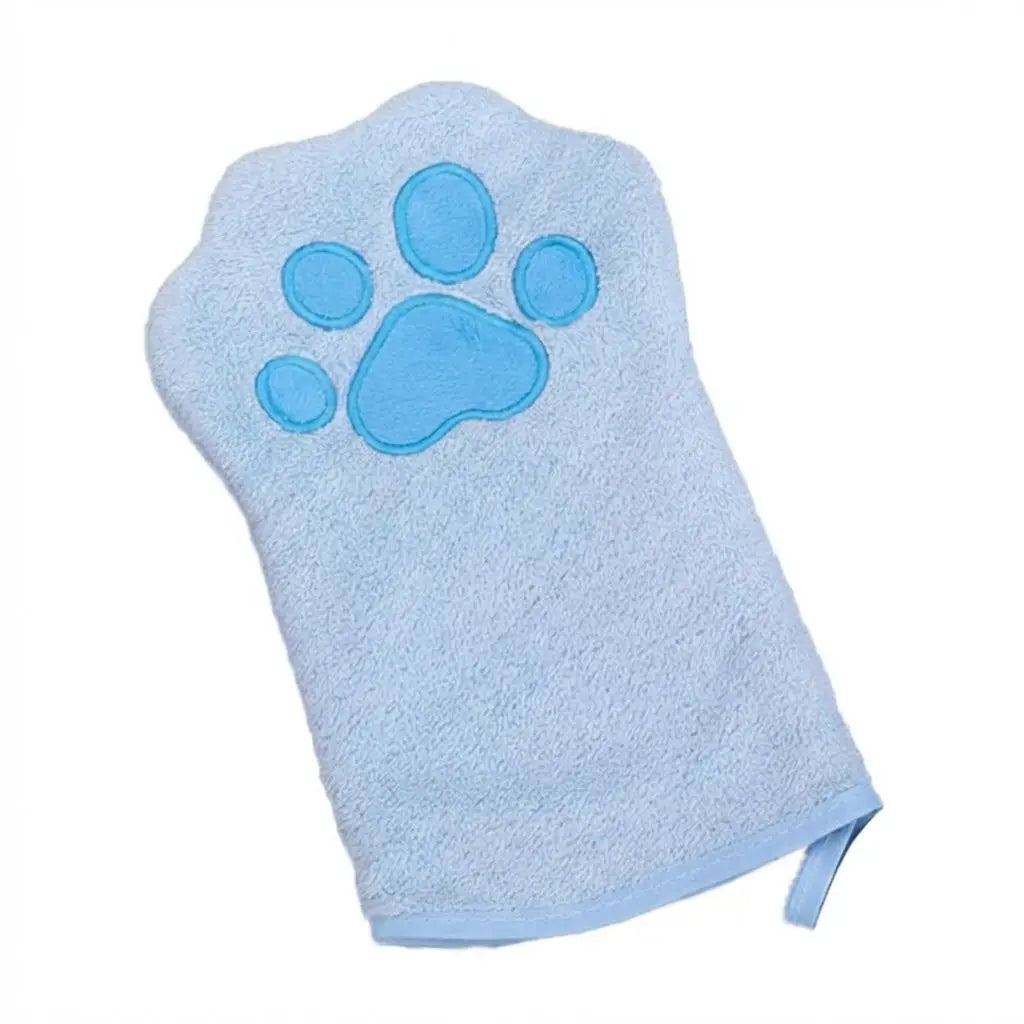 Pet Bathing Glove Towel – Quick-Dry Wash Mitt for Dogs & Cats