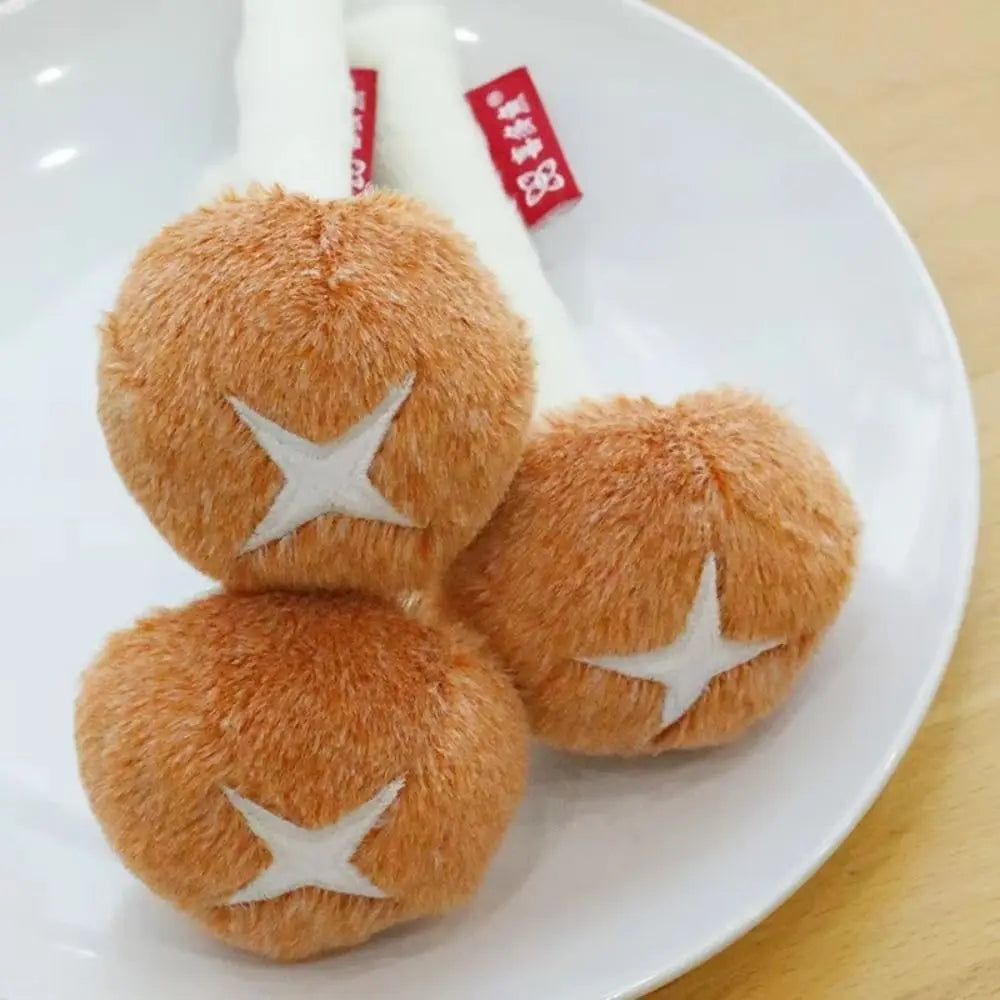 Mushroom Cat Chew Toy – Soft Bite-Resistant Interactive Teaser