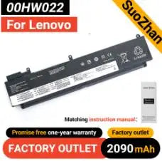 SUOZHAN 24Wh Battery for Lenovo ThinkPad T460s T470s 00HW022
