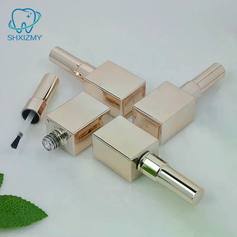 15ml Empty Glass Nail Polish Bottle with Brush – Refillable