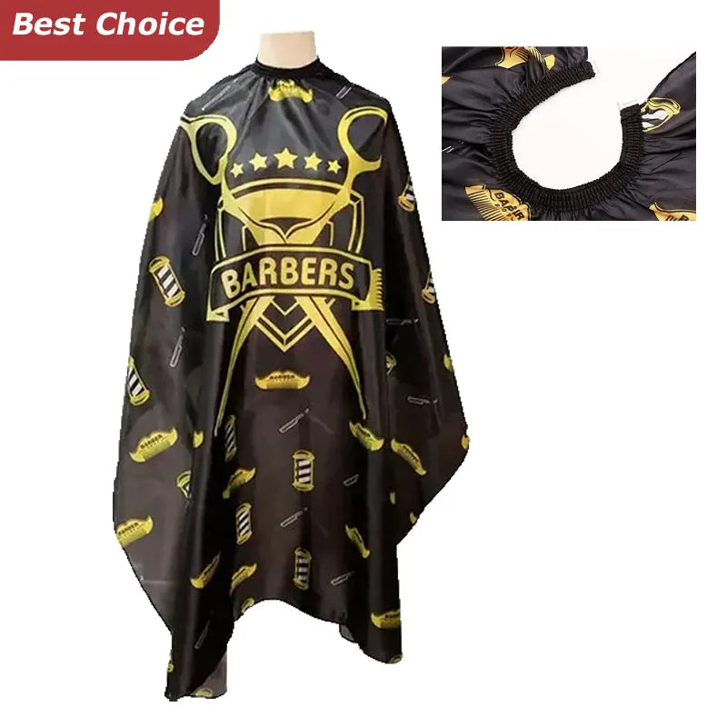 Waterproof Anti-Static Haircut Bib Cape | Barber & Home