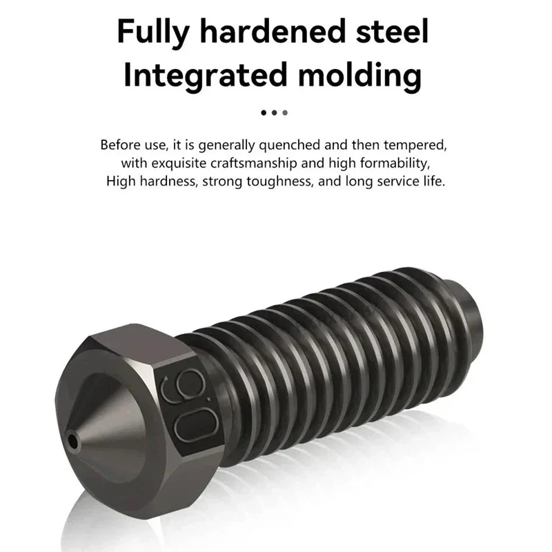 Hardened Steel Nozzle for Anycubic Kobra S1 & S1 Combo Hotend