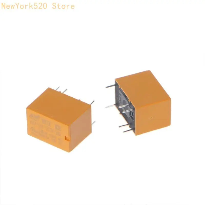 5-Pack HK4100F DC 12V Relay 6-Pin 3A 250VAC Electromagnetic