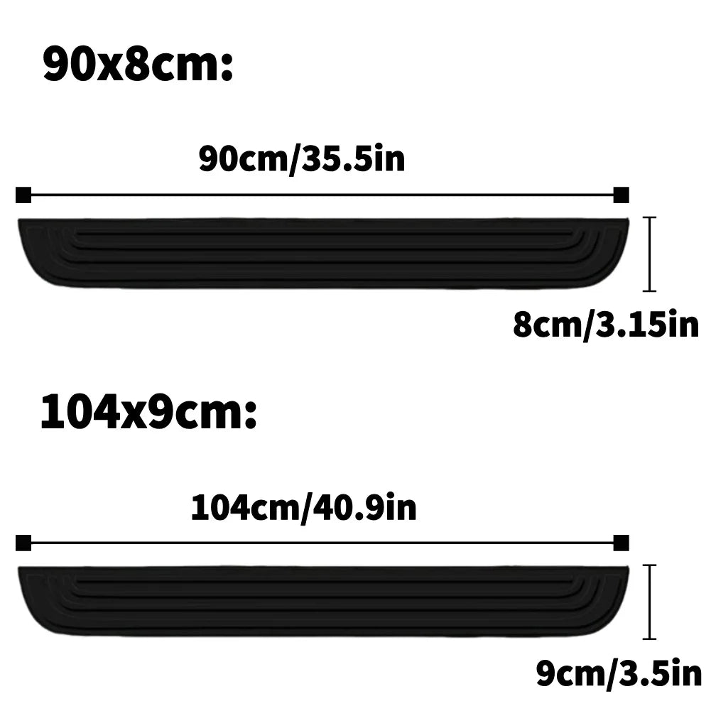 Anti-Scratch Car Trunk Door Sill Protector Bumper Guard