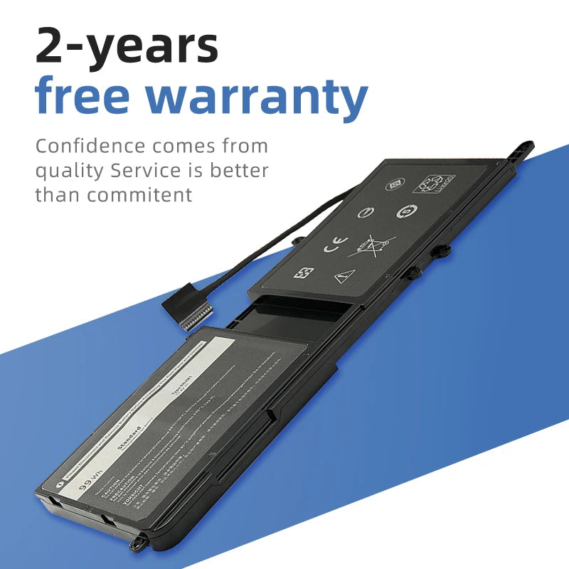 99Wh Dell Alienware 15 17 R3 R4 R5 Replacement Battery – SUOZHAN