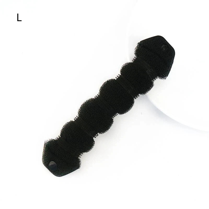 Magic Hair Bun Maker Donut Sponge Tool – Black & Brown