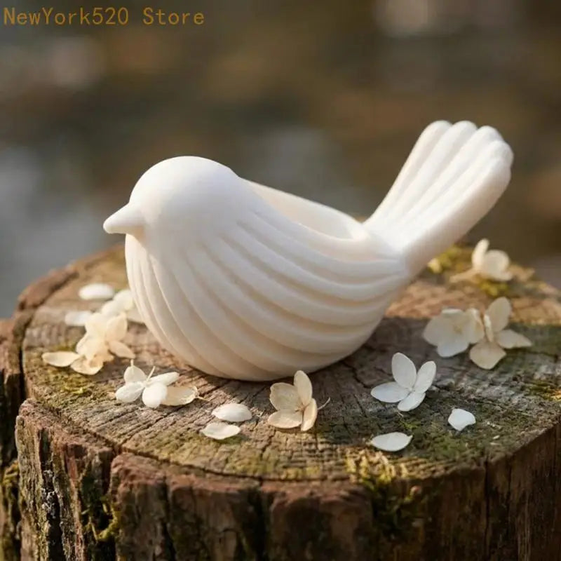 Striped Bird Silicone Mold – Candle Soap Resin Craft